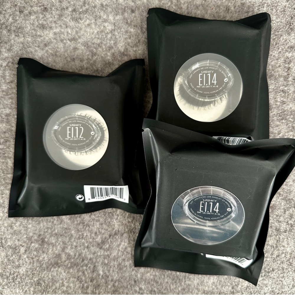 Lashify Black EI12 and EI14 Eyelash Set